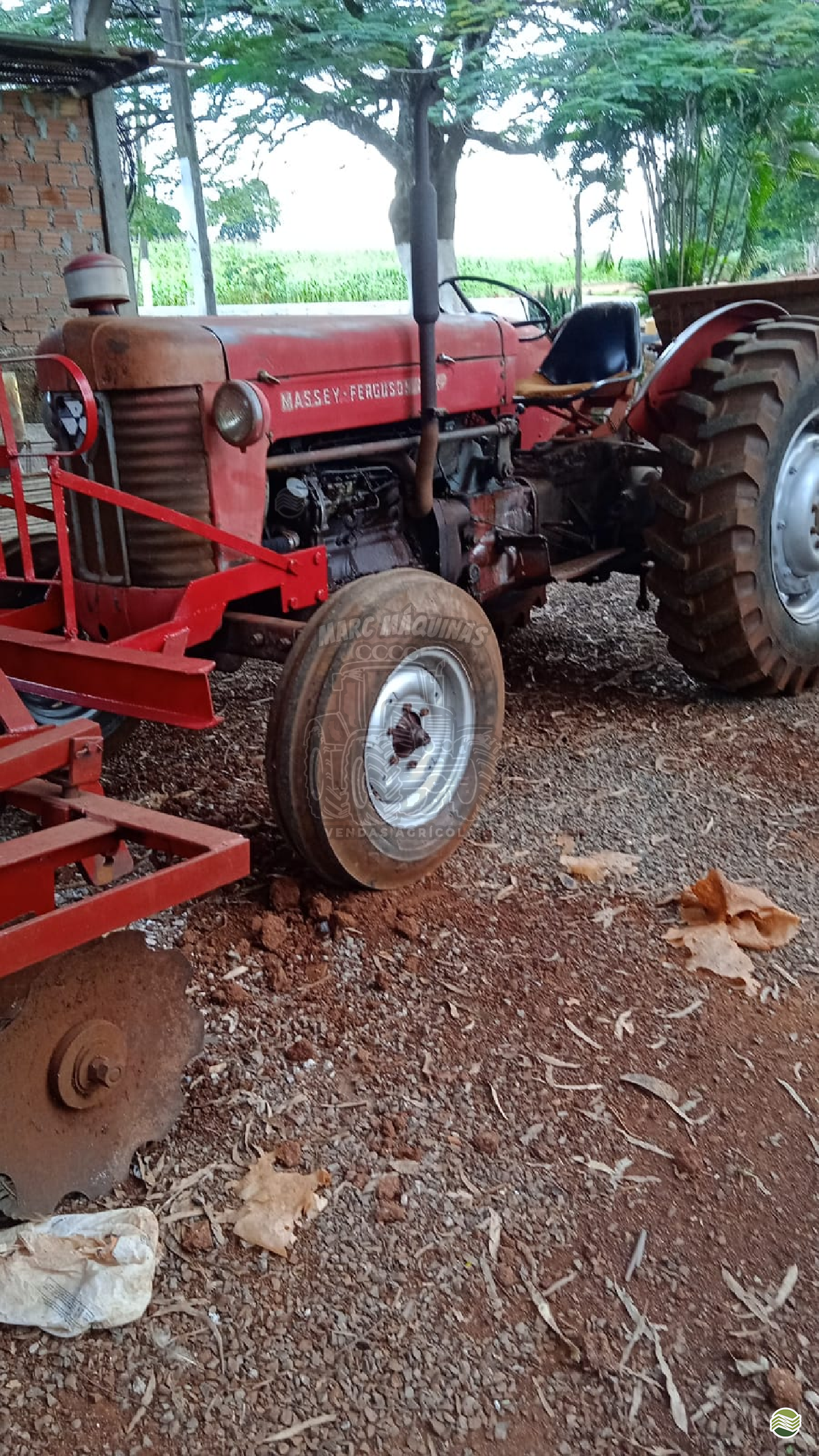 TRATOR MASSEY FERGUSON MF 65 Tração 4x2 Marc Máquinas NOVO ITACOLOMI PARANÁ PR